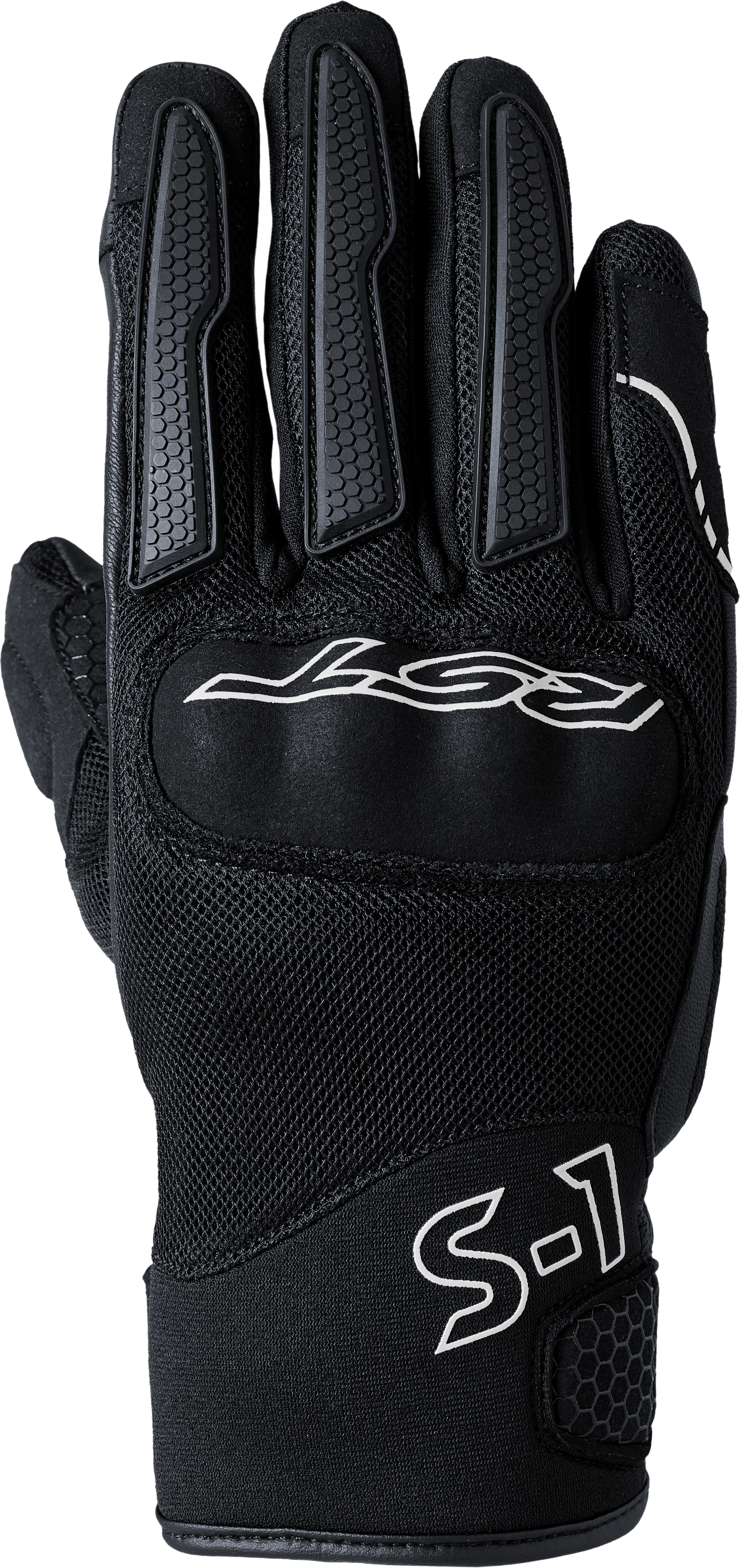 S1 Mesh Ce Glove Black/Black/White Sm
