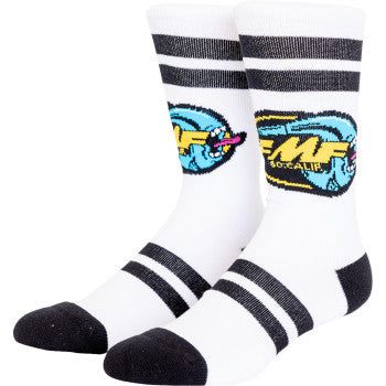 FMF Screaming White Socks