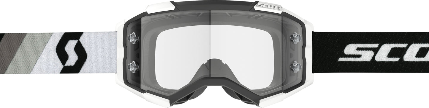 Fury Goggle Prem Blk/White Clear Works