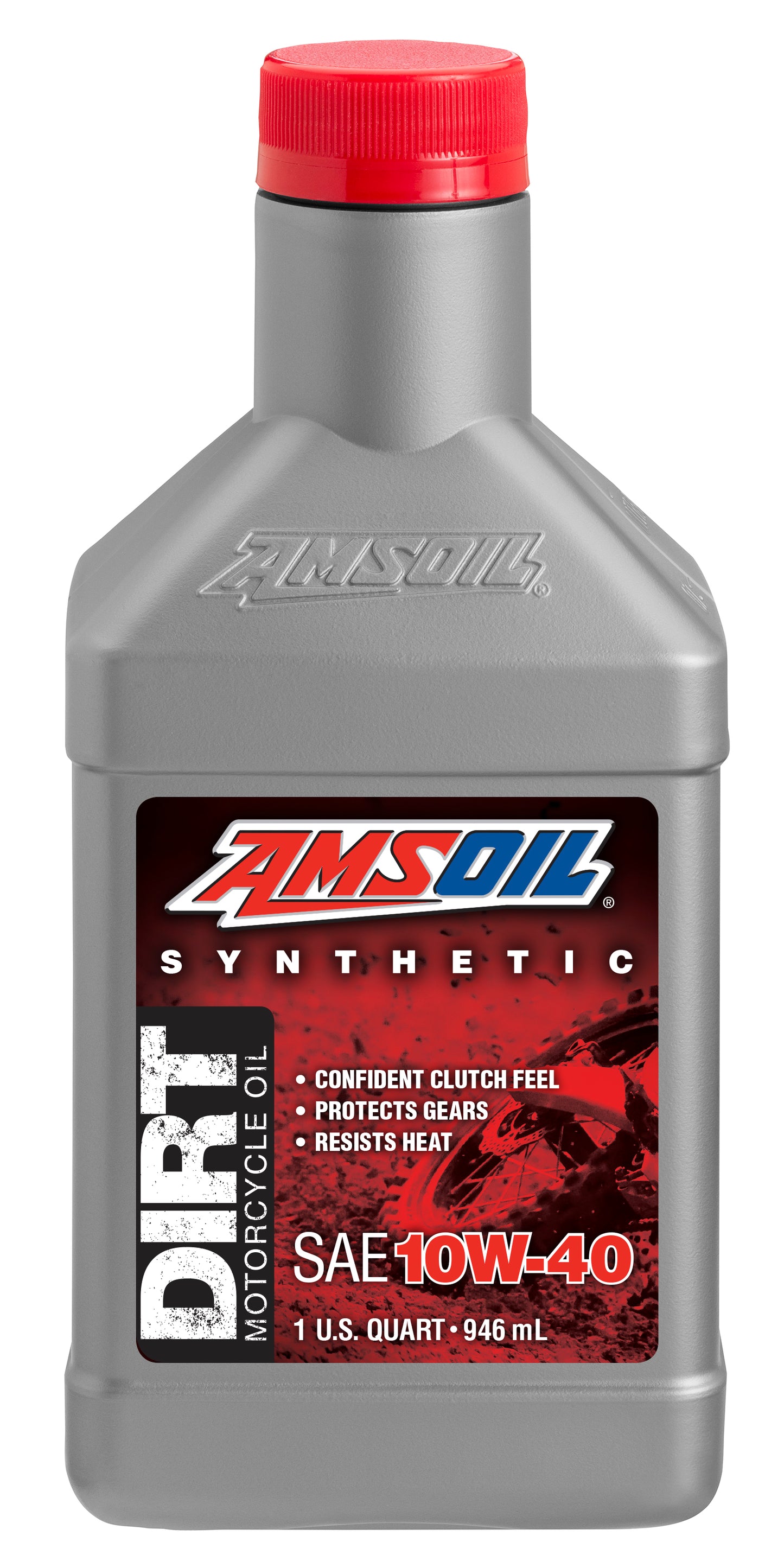 AMSOIL 10W-40 100% Synthetic Dirt Bike Oil