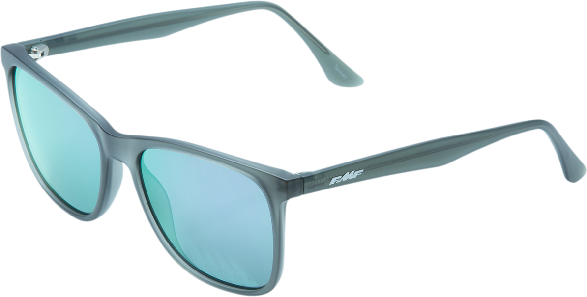 FMF Origins Sunglasses - Matte Crystal Smoke - Purple Mirror Lens F-61504-262-01