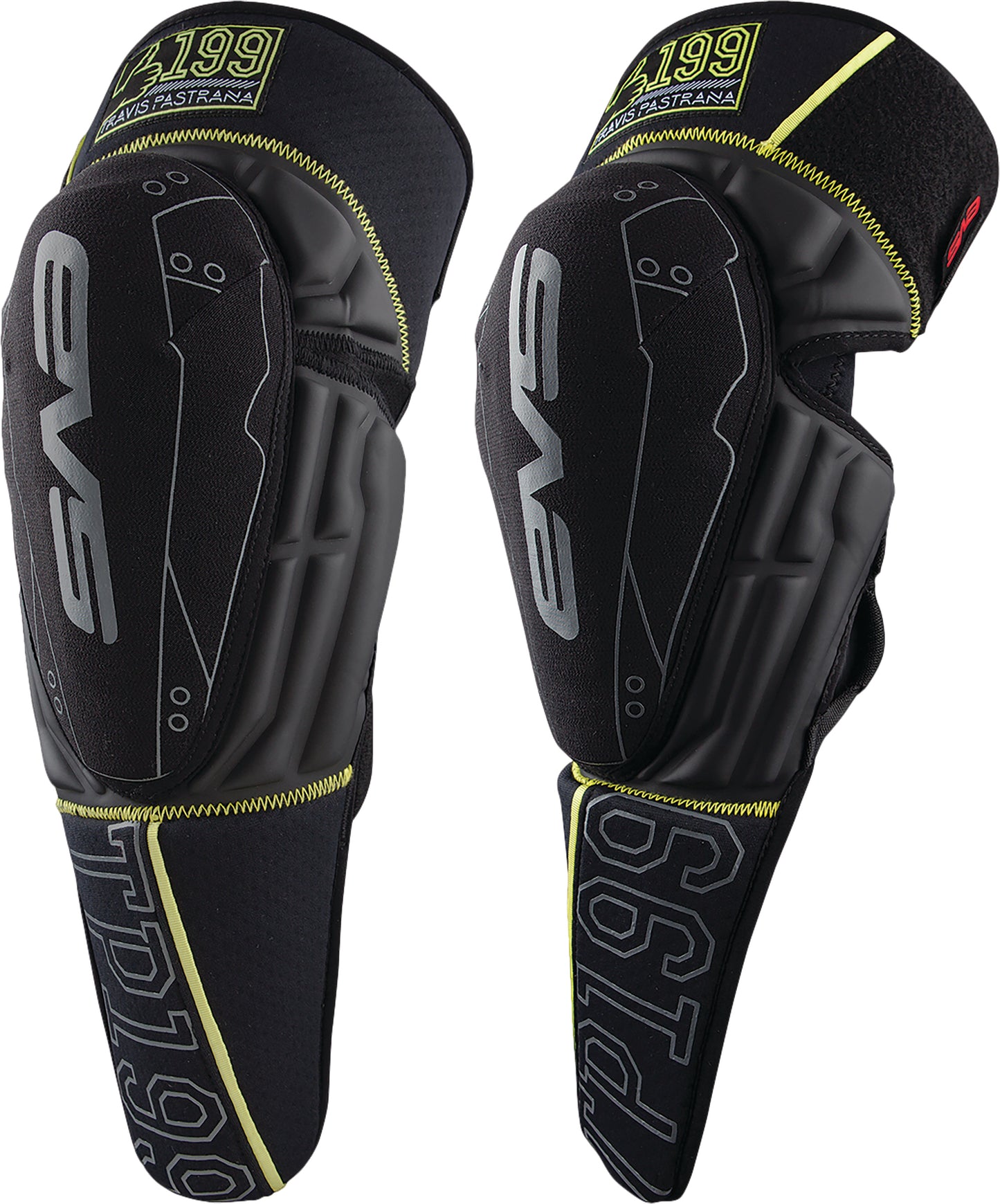 Tp199 Knee Guards Black/Hi Vis S/M