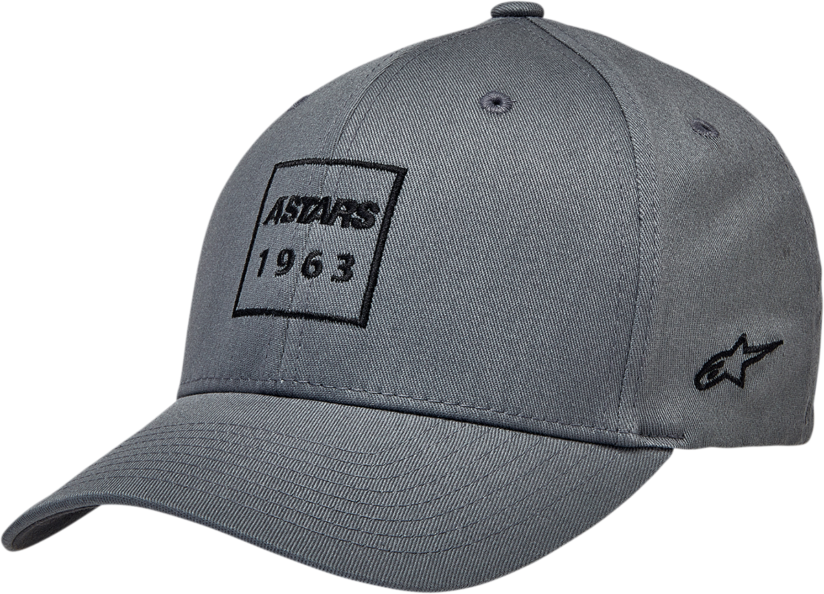 ALPINESTARS Boxed Hat - Charcoal - Small/Medium 12128122018S/M