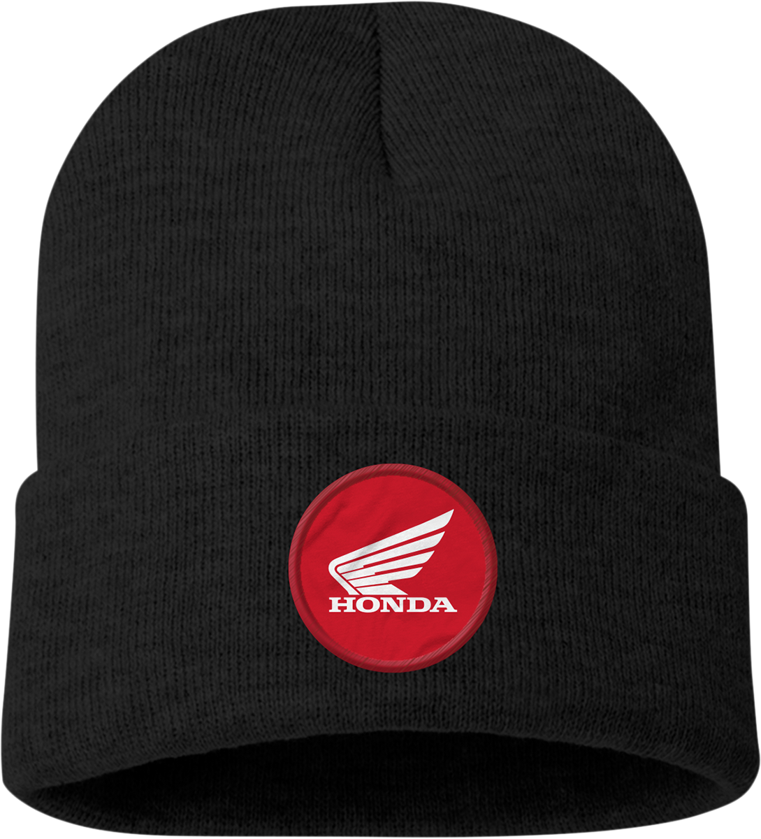 HONDA APPAREL Honda Wing Beanie - Black NP21A-H3171