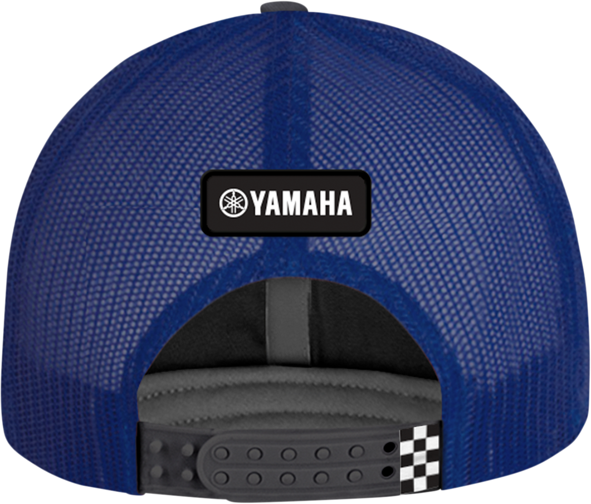 YAMAHA APPAREL Yamaha Race Team Hat - Gray/Blue NP21A-H3241