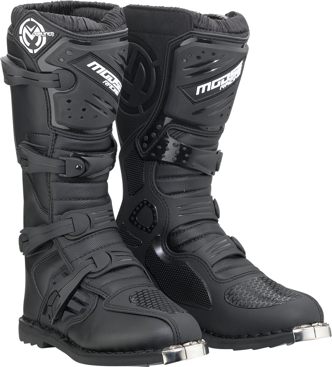 MOOSE OFFROAD Qualifier Boots - Black - Size 14 3410-2588