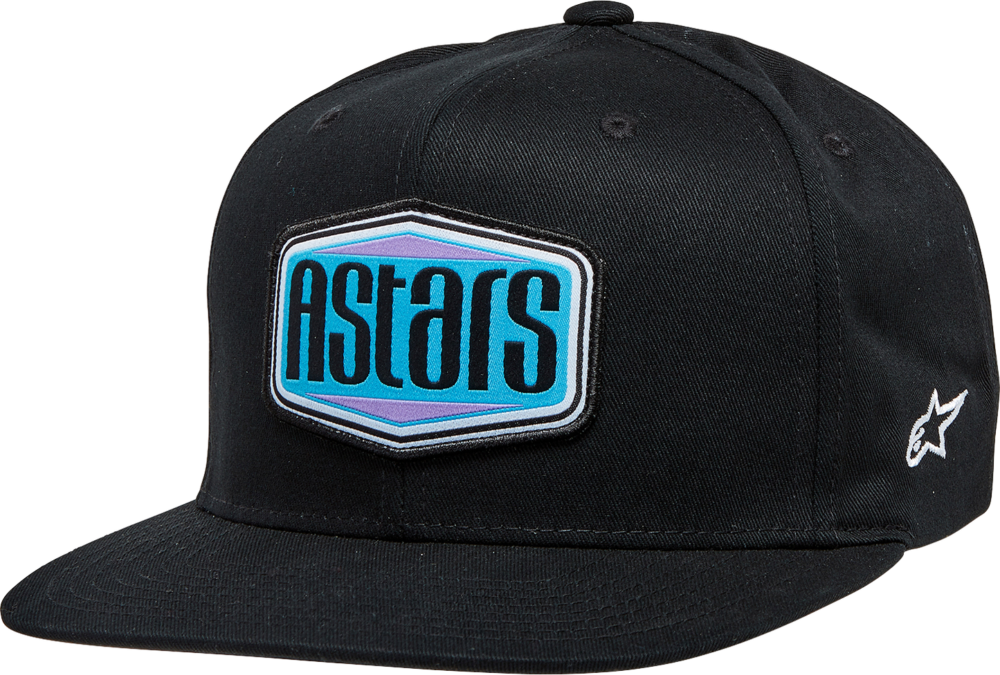 ALPINESTARS Belvedere Flat Bill Hat - Black - One Size 1232-81050-10