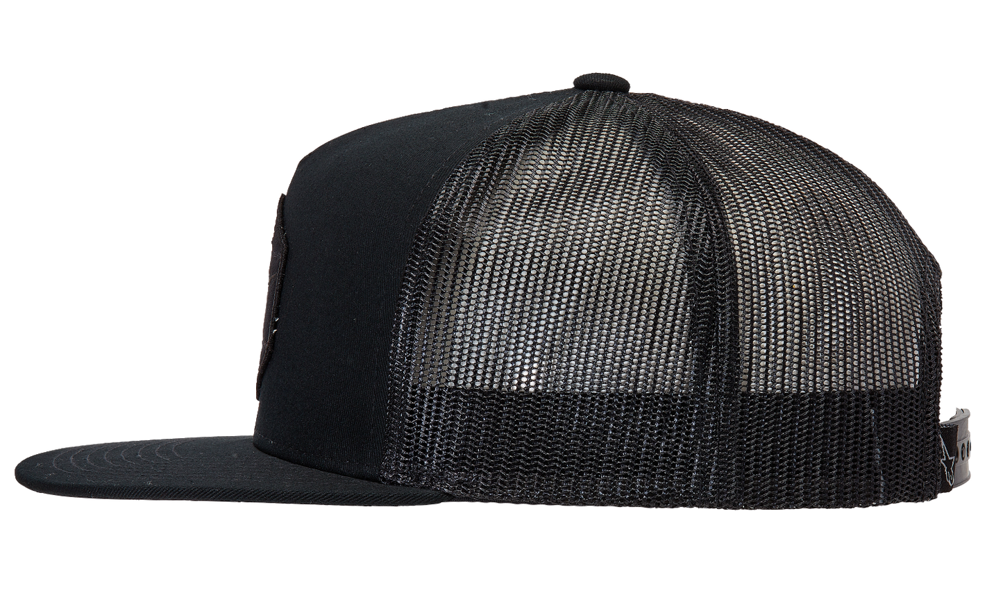 ALPINESTARS Bolt Trucker Hat - Black/Black - One Size 1213810141010OS
