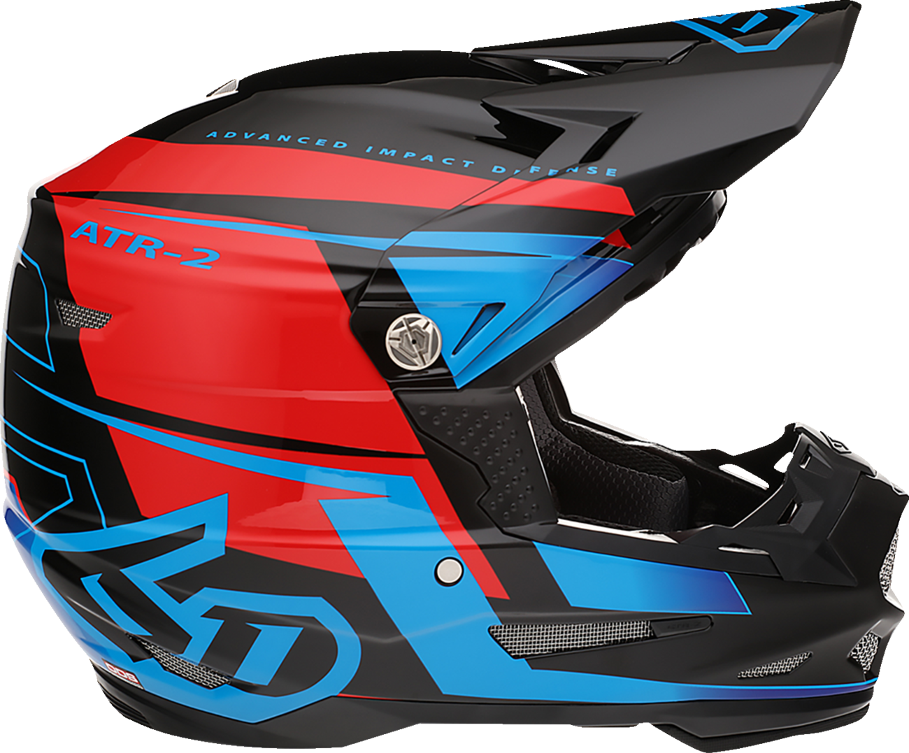 6D HELMETS ATR-2 Helmet - Mach - Blue/Red/Black - XL 12-3318