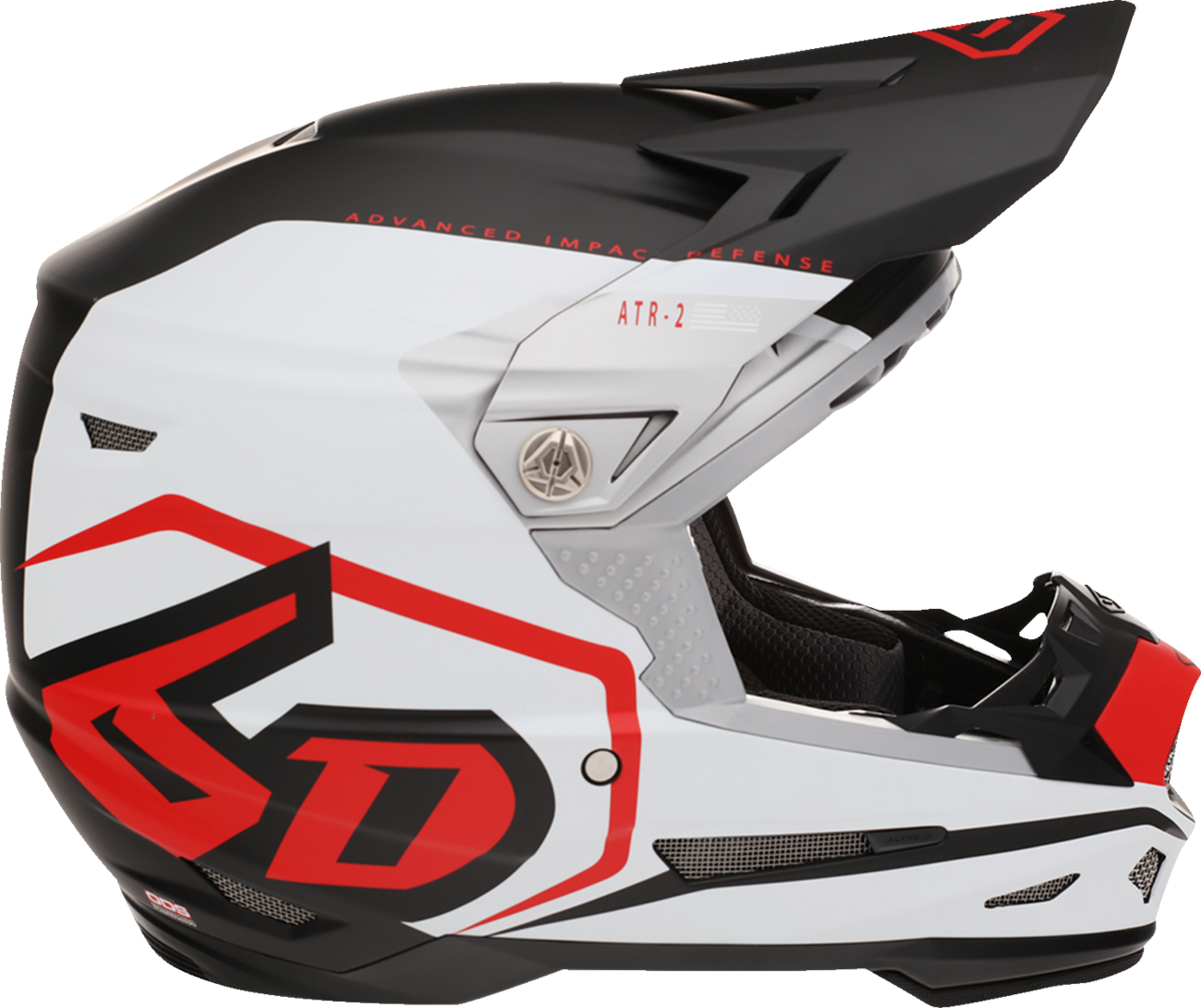 6D HELMETS ATR-2 Helmet - Delta - Red - 2XL 12-3419