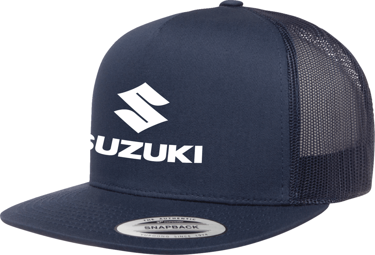 FACTORY EFFEX Suzuki Alpha Snapback Hat - Navy 28-86400