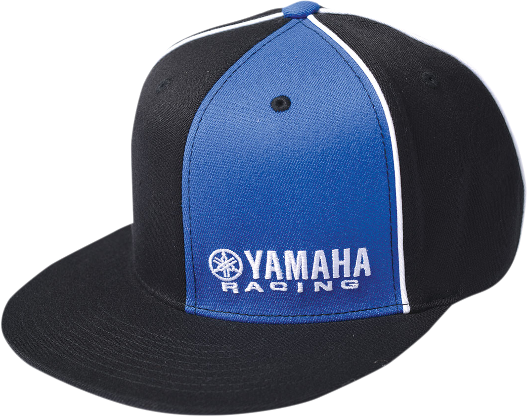 FACTORY EFFEX Yamaha Racing Flexfit® Hat - Black/Royal Blue - Small/Medium 12-88074