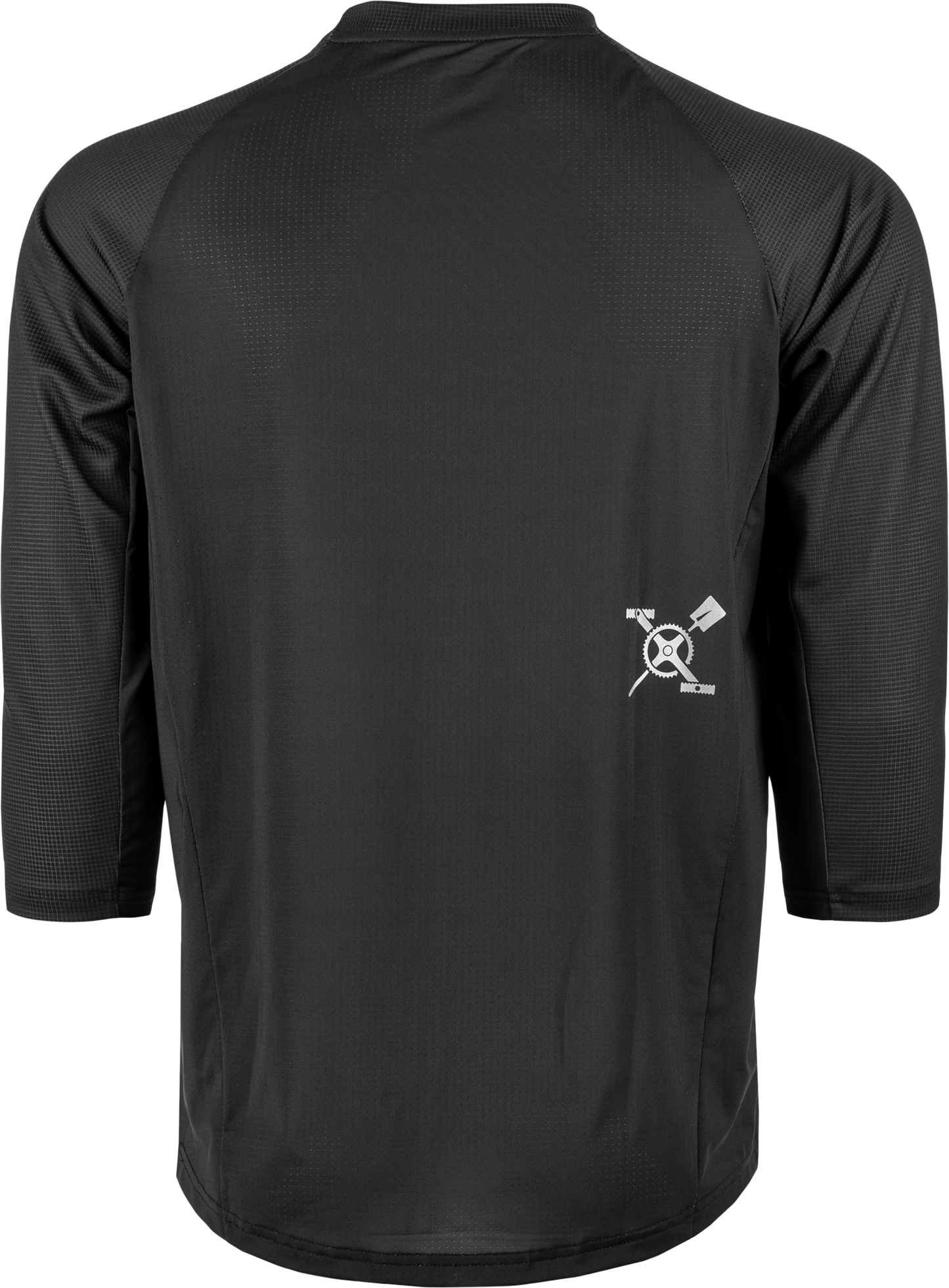 Ripa 3/4 Sleeve Jersey Black/Grey Sm