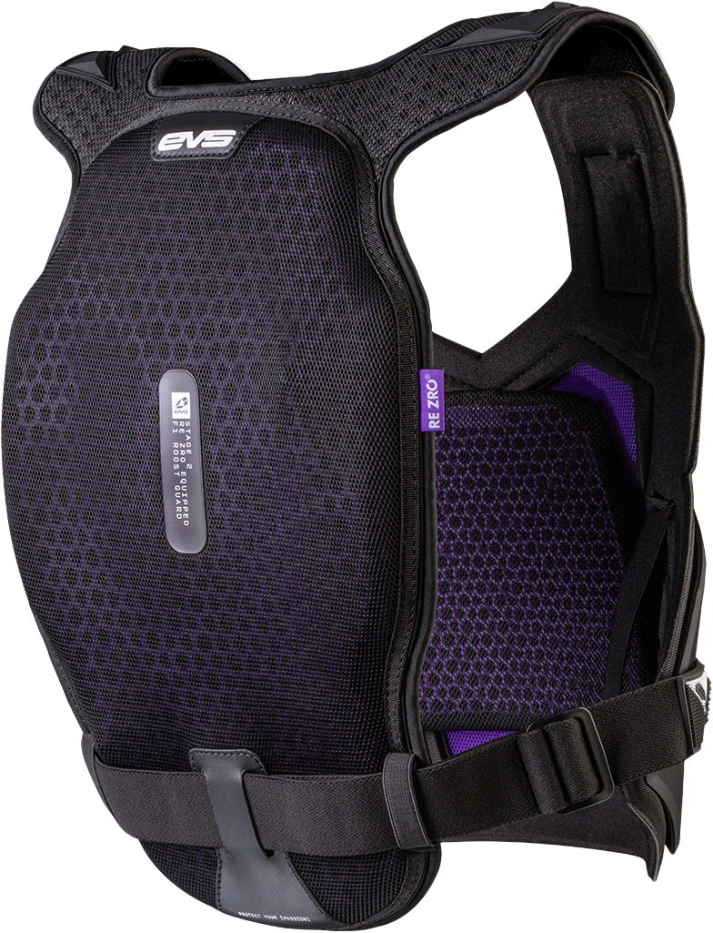 F1 Pro Chest Protector W/Rezro Black/White Lg/Xl