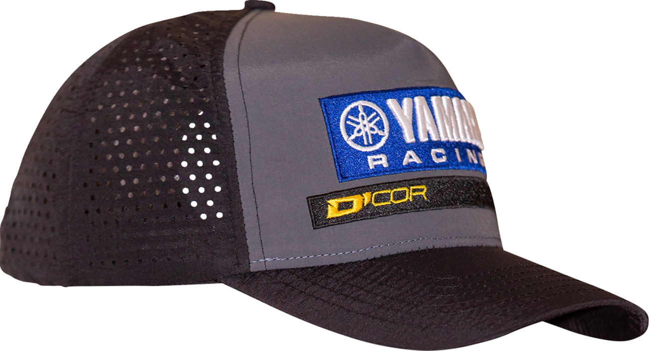 D'COR VISUALS Yamaha Factory2 Hat - Gray 70-161-1