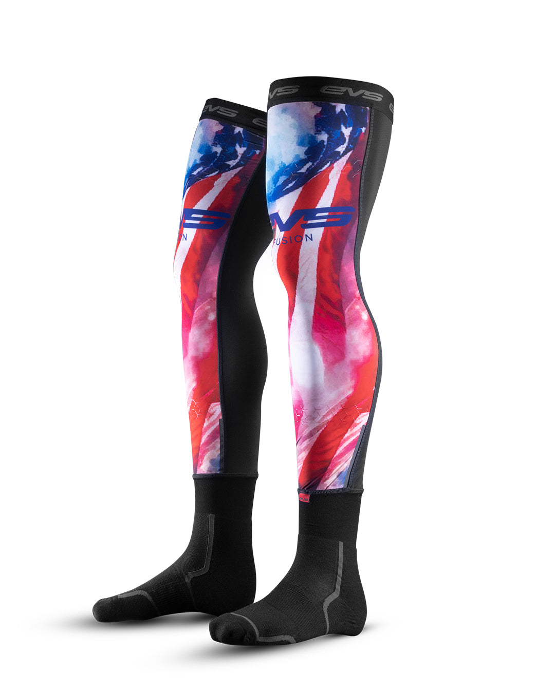 Fusion Sock/ Sleeve Combo 1776 Red/Wht/Blu Youth
