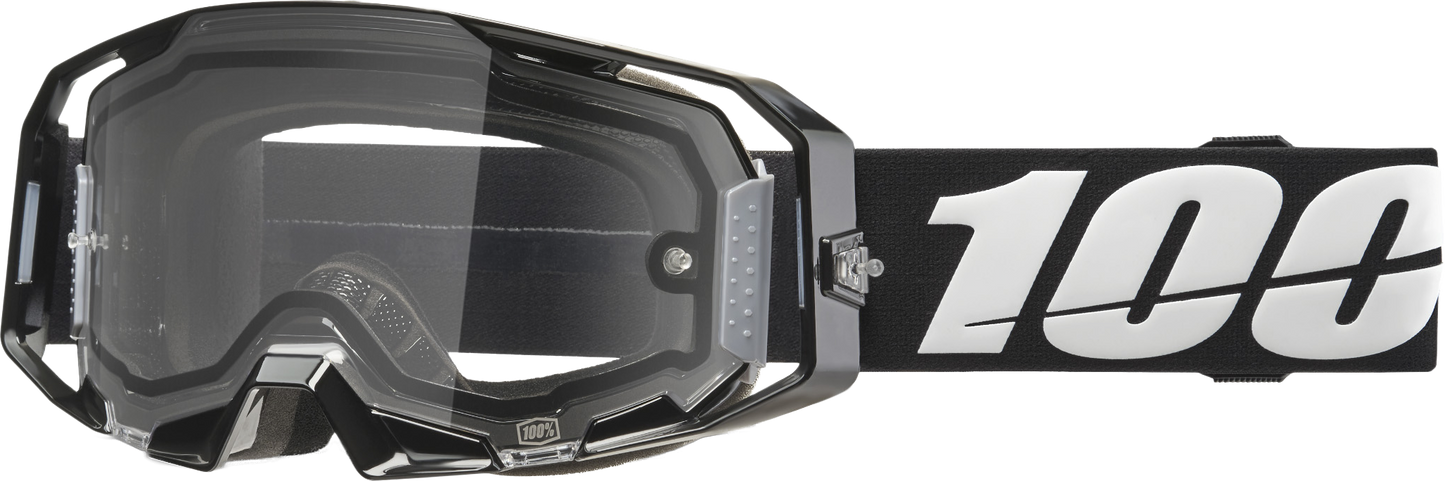 Armatic Enduro Moto Goggle Black Clear Lens