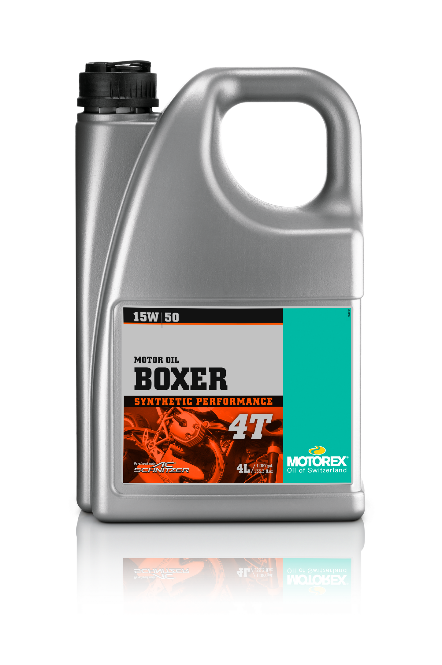 Boxer 15w50 4t 4l (4/Case Sold Ea)