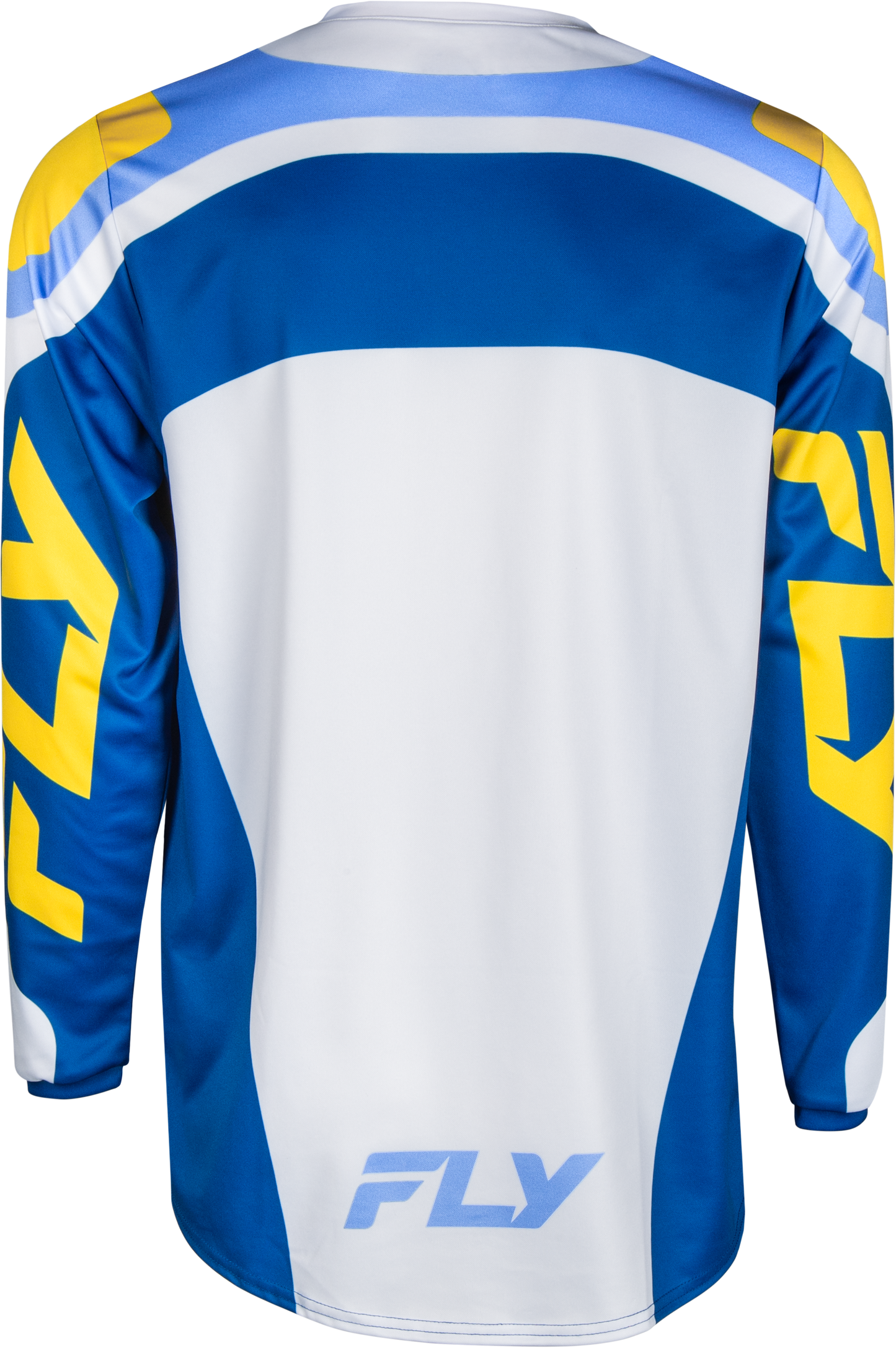 F 16 Jersey White/Dark Blue/Yellow Lg