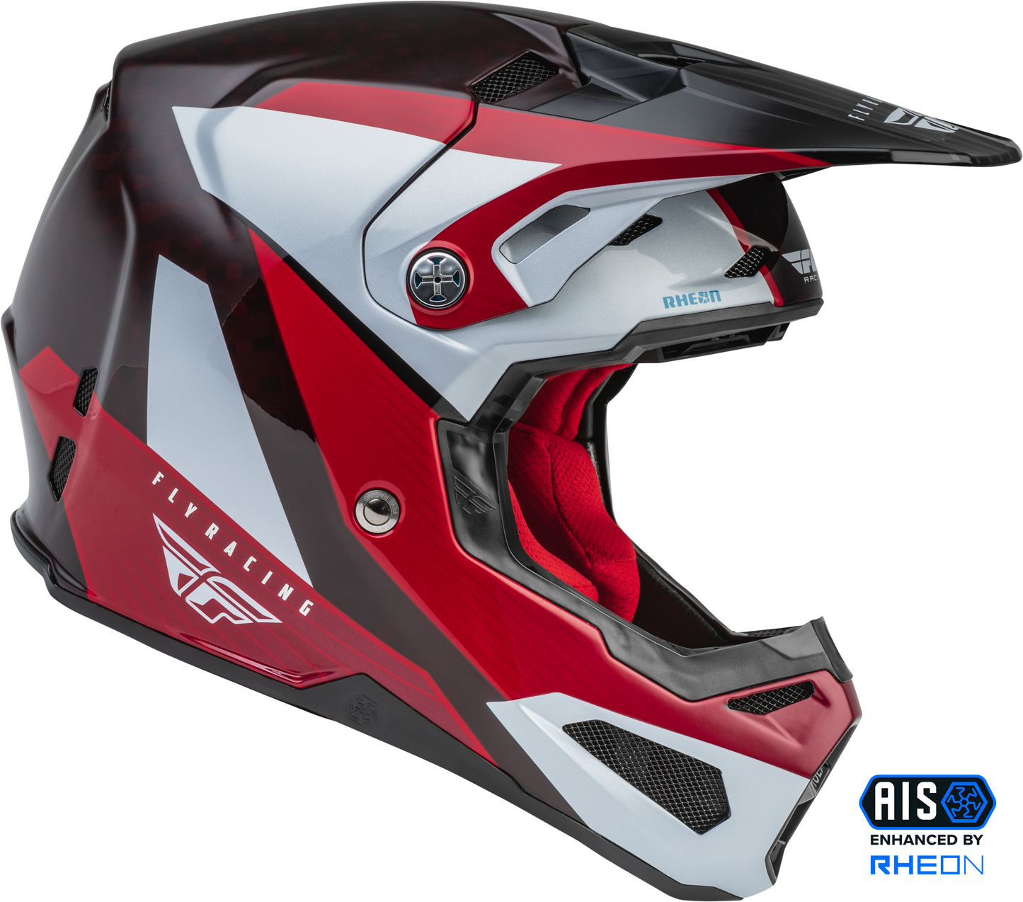 Formula Carbon Prime Helmet Red/White/Red Carbon 2x