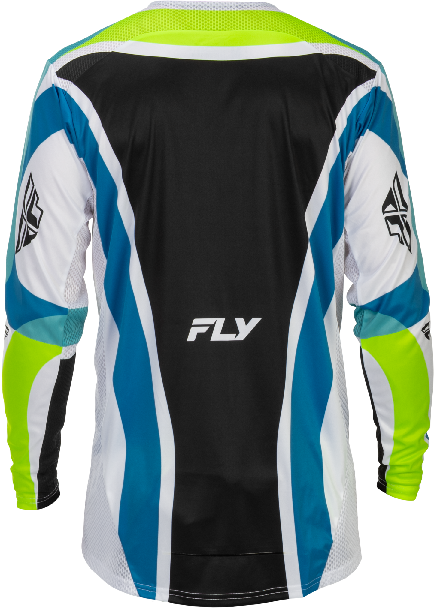 Lite Le Current Jersey White/Lime/Blue Sm