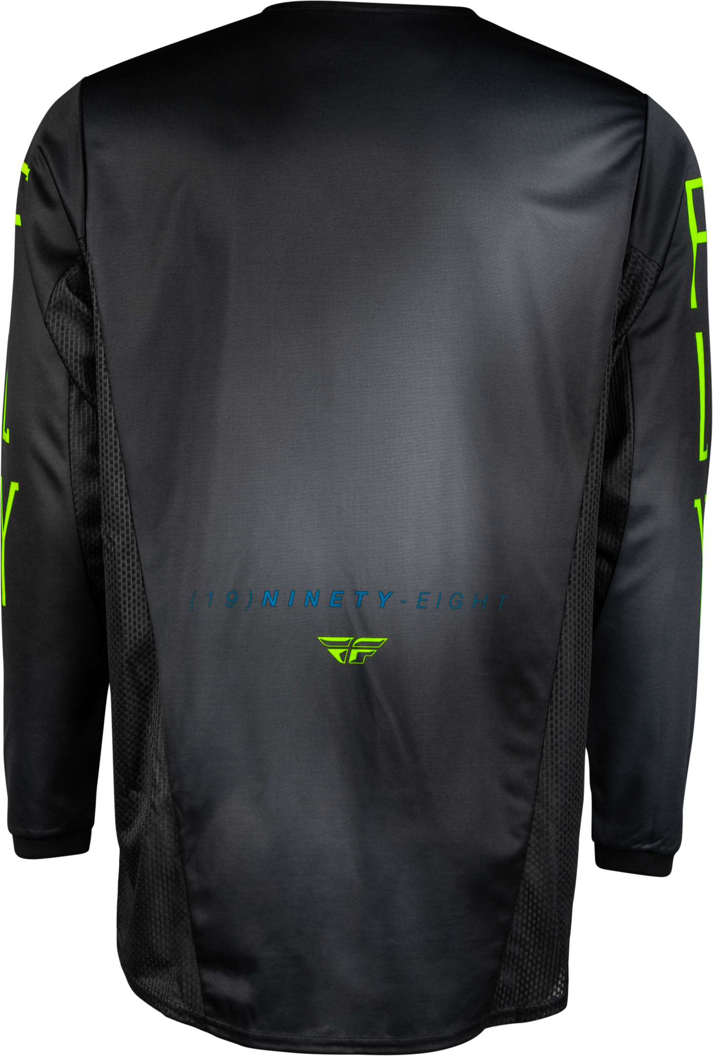 Youth Kinetic Prodigy Jersey Charcoal/Neon Grn/True Blu Yxl