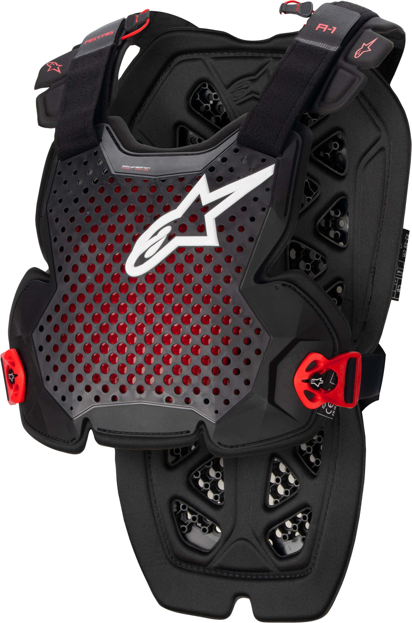 A 1 Chest Protector Anthracite/Black/Red Xl/2x