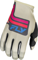 LITE VICE GLOVES LIGHT GREY/PINK/CORAL MD