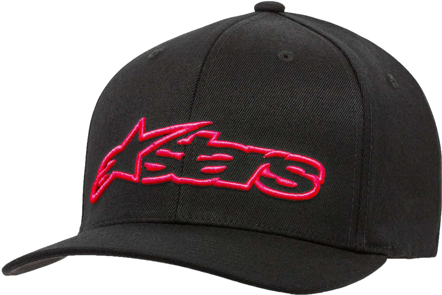 Blaze Flexfit Hat Black/Red Sm/Md