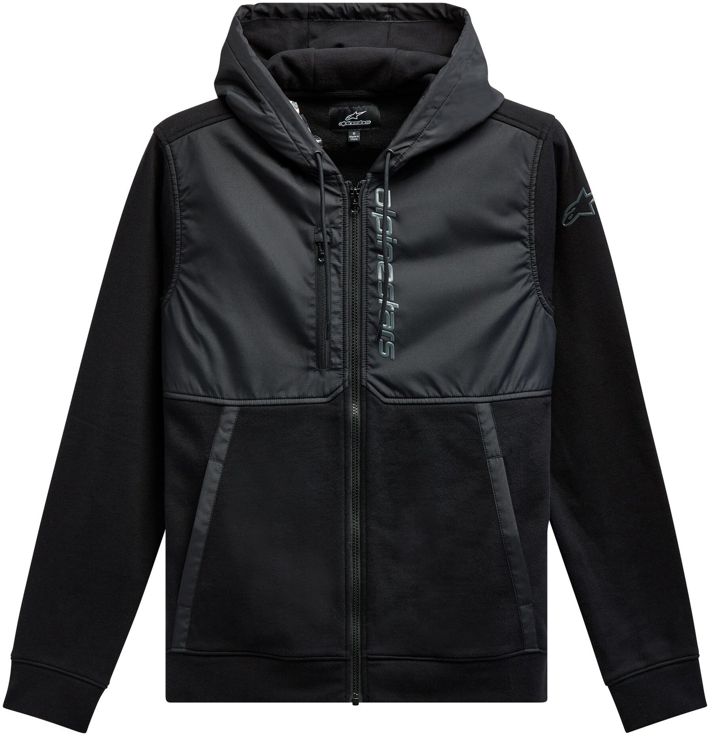 Aligned Hoodie Black/Black Xl