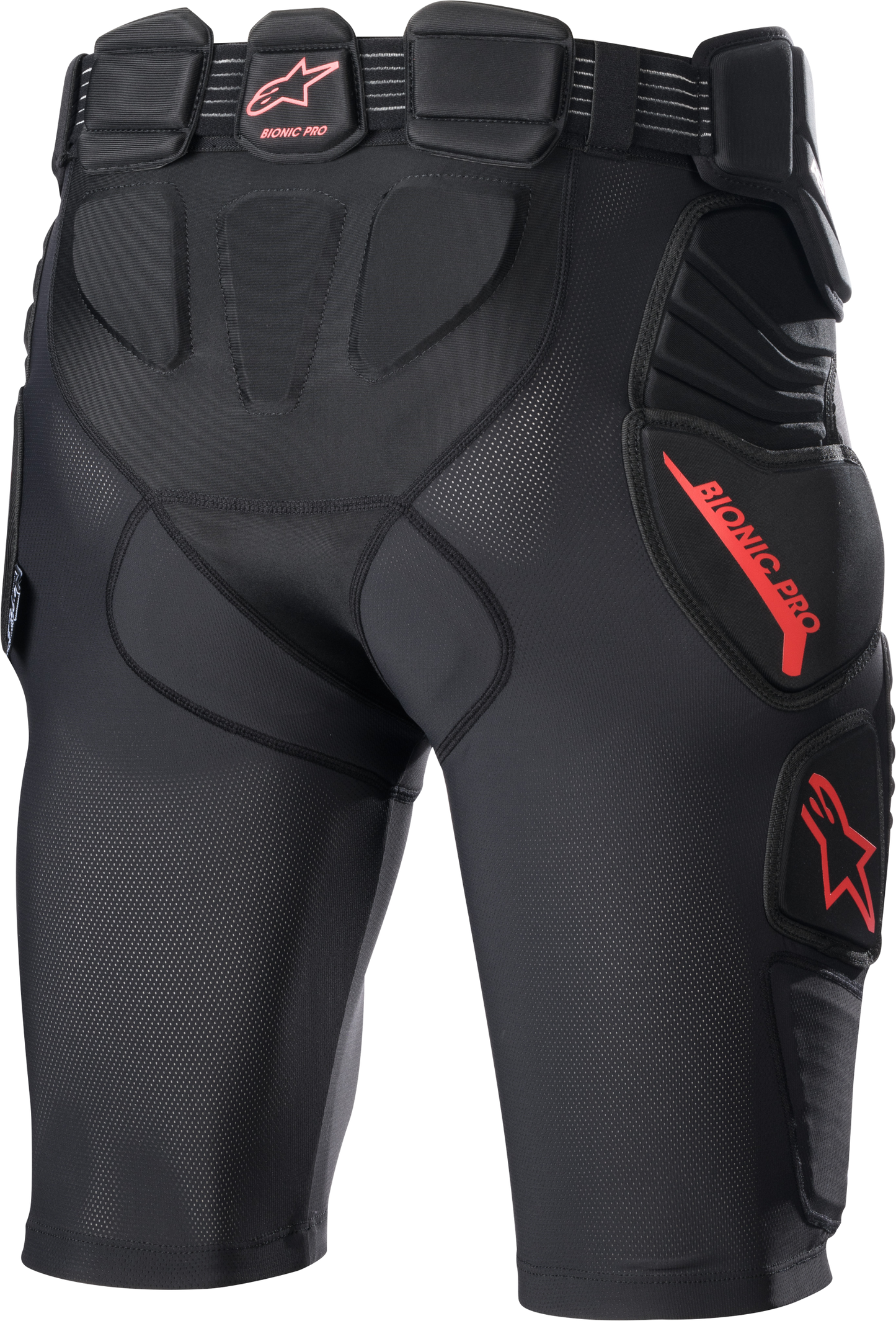 Bionic Pro Protection Shorts Black/Red Lg