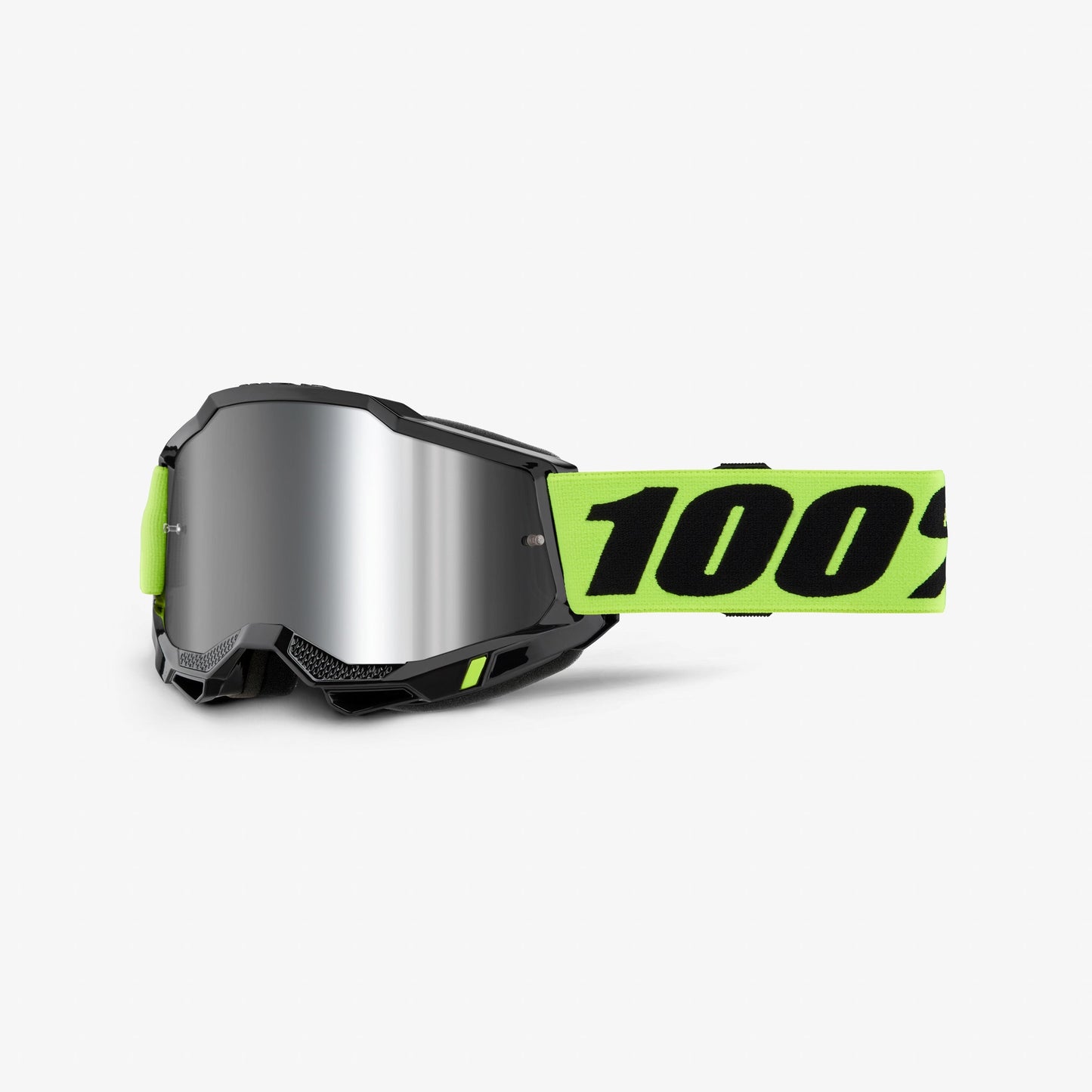 100% Accuri 2 Goggle - Neon Yellow Mirror Silver