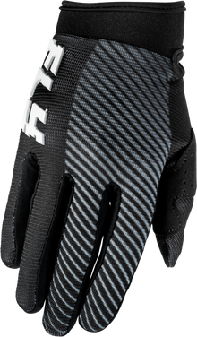 Youth F 16 Gloves Black/White Y3xs