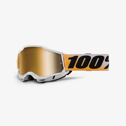 100% Accuri 2 Goggle - Shiv Mirror True Gold
