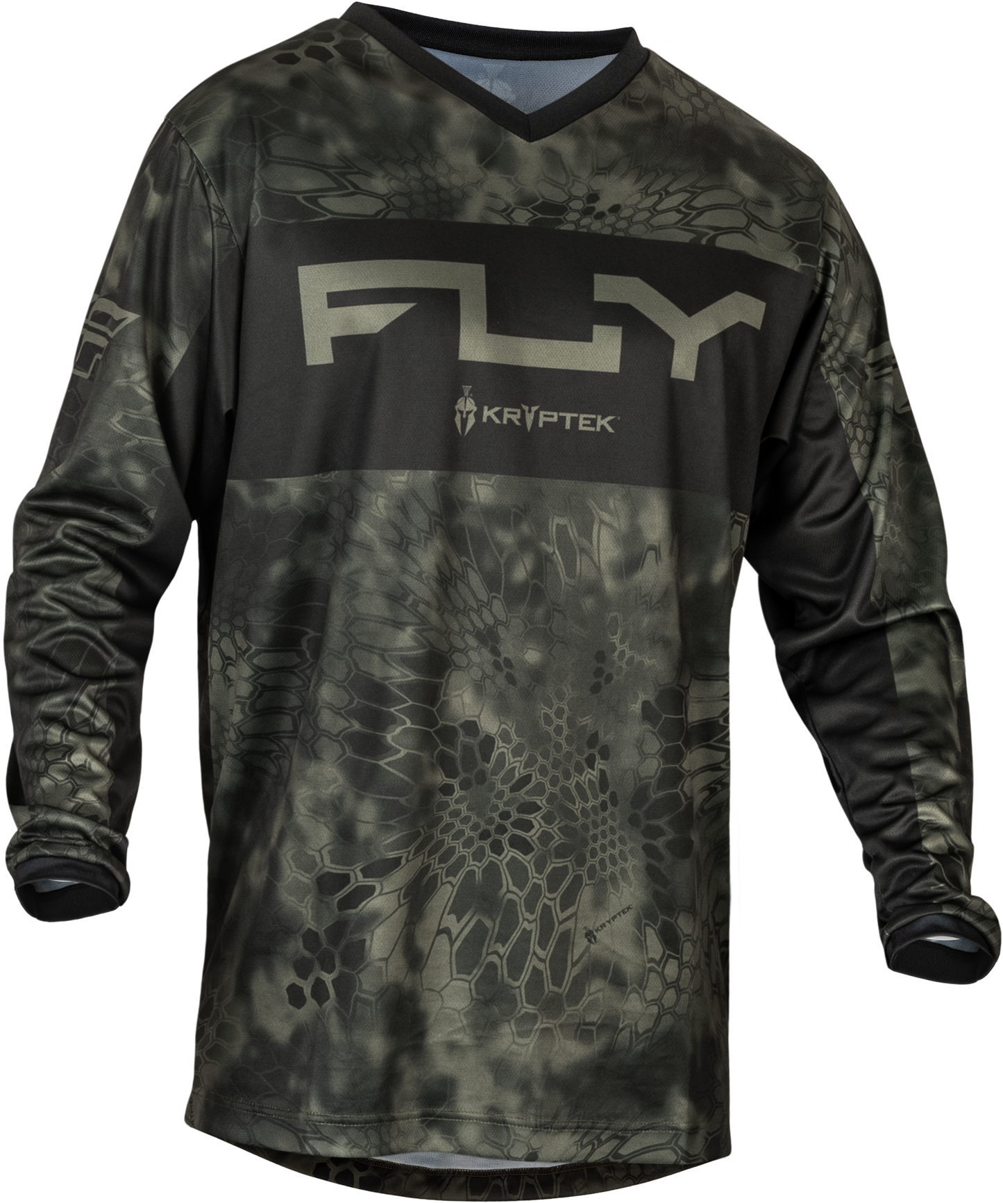 F 16 Se Kryptek Jersey Moss Grey/Black Sm