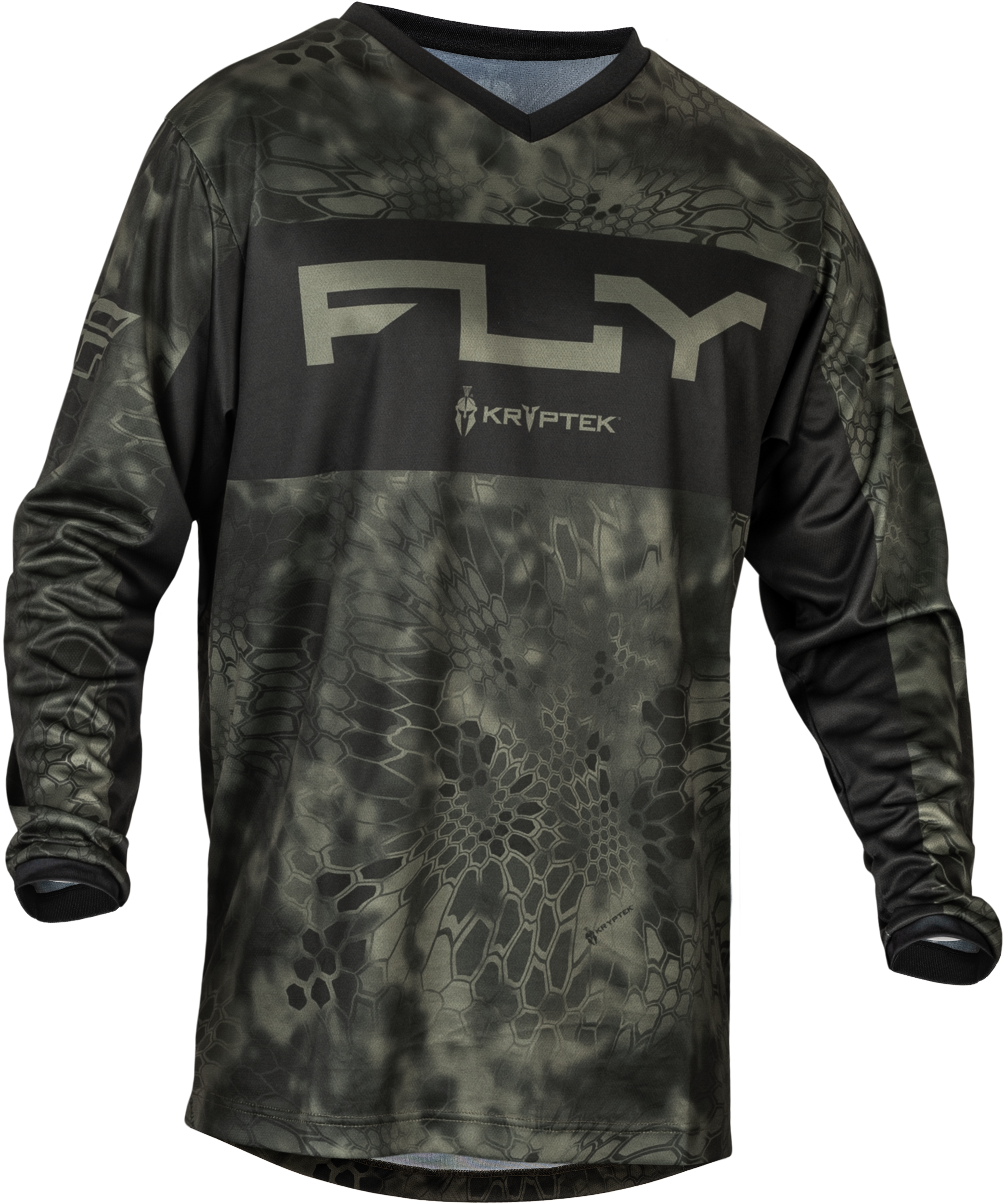 F 16 Se Kryptek Jersey Moss Grey/Black Sm