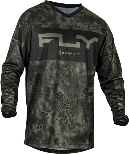 F 16 Se Kryptek Jersey Moss Grey/Black Md