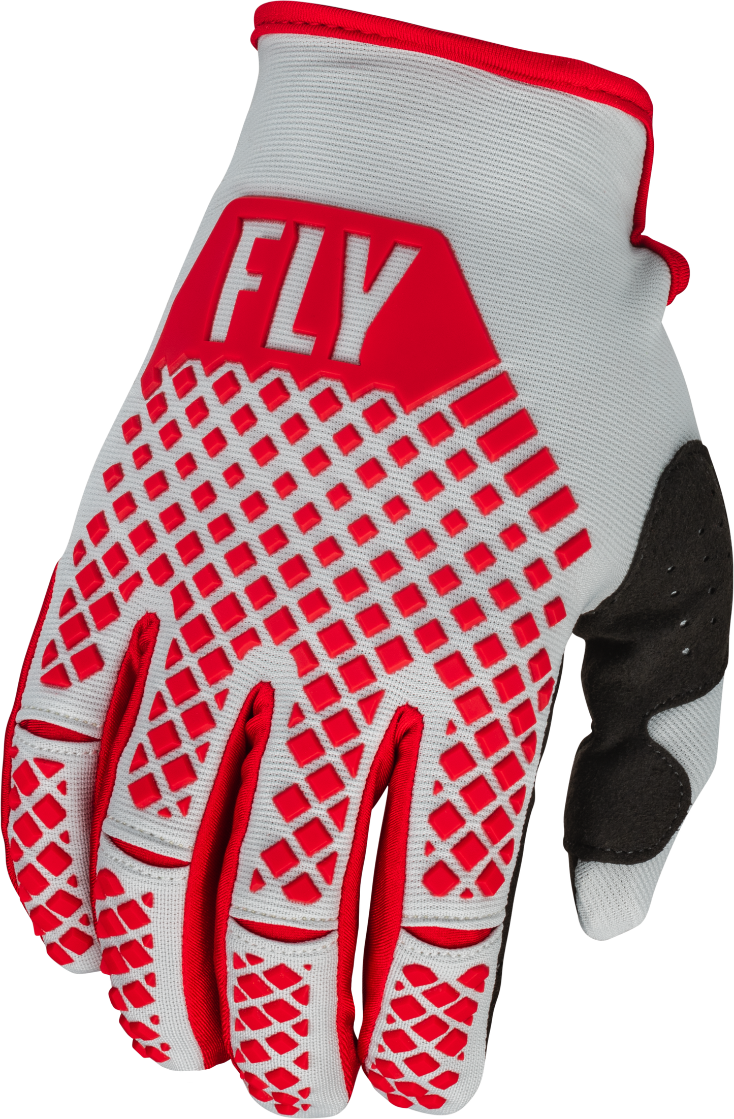 Youth Kinetic Gloves Red/Grey Yl