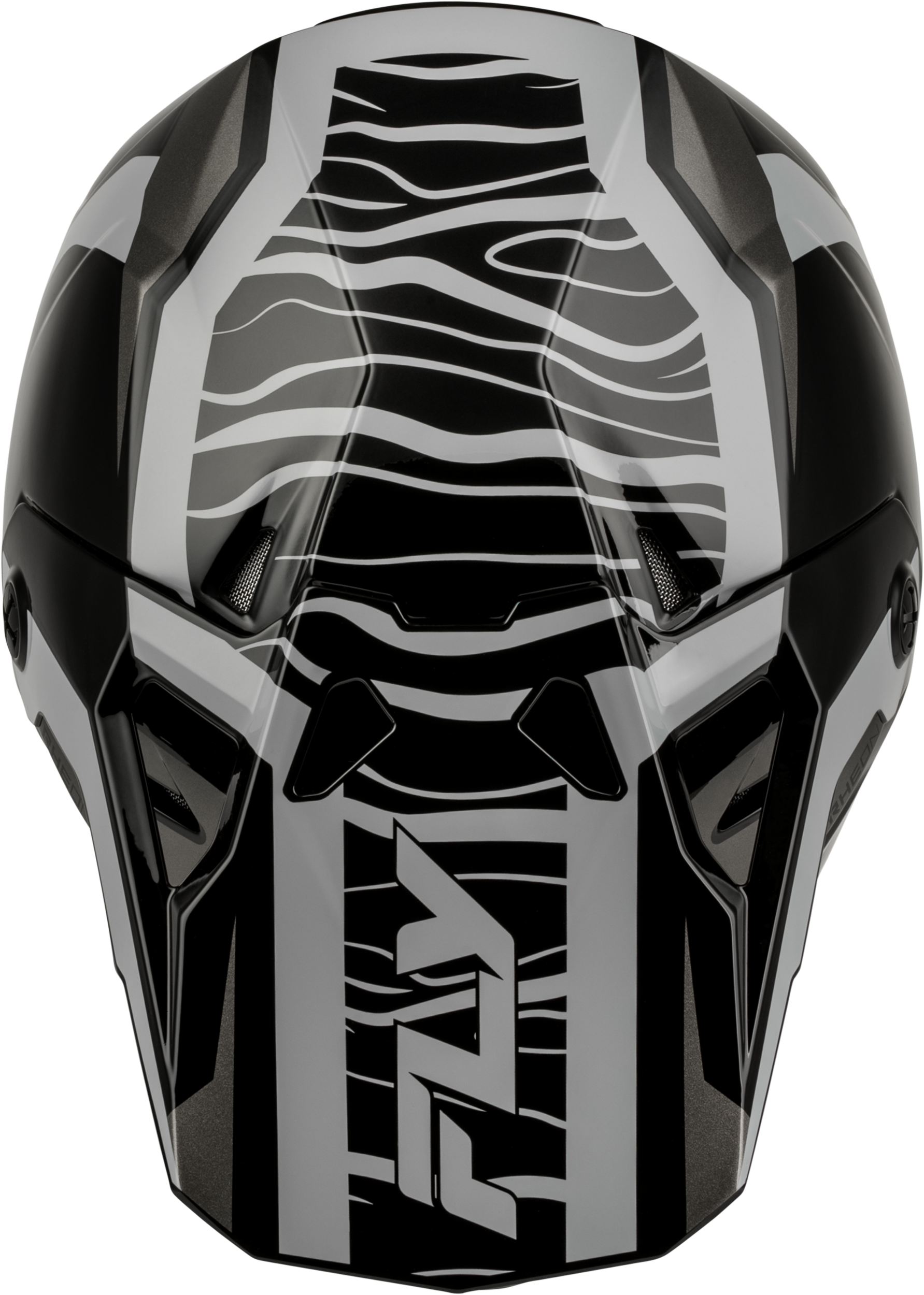 Youth Formula Cp Charge Helmet Black/Grey/Light Grey Yl