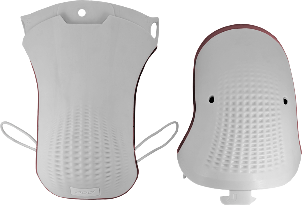 Kx 3.0 Ce2 Impact Guard Set (Rt) White Xs/Sm