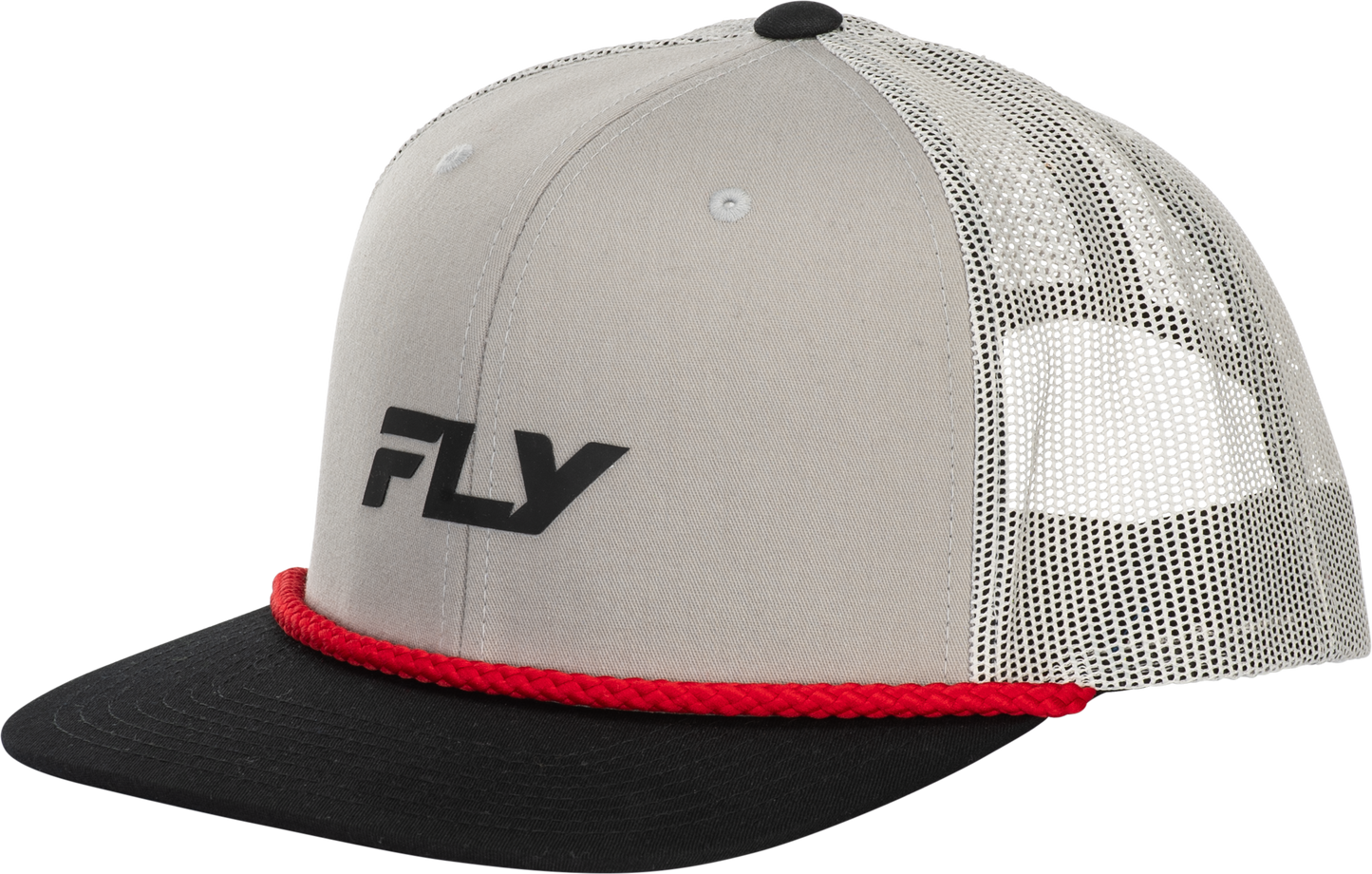 Fly Trucker Hat Grey
