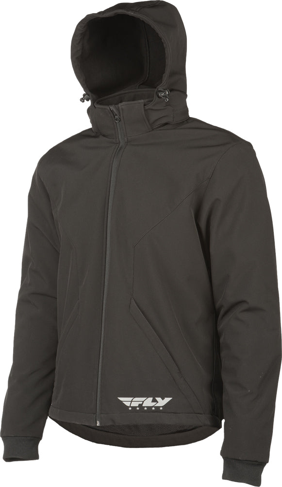 Armored Tech Hoodie Black Lg