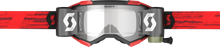 Fury Goggle Wfs Dark Red W/Clear Works