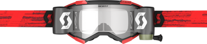 Fury Goggle Wfs Dark Red W/Clear Works