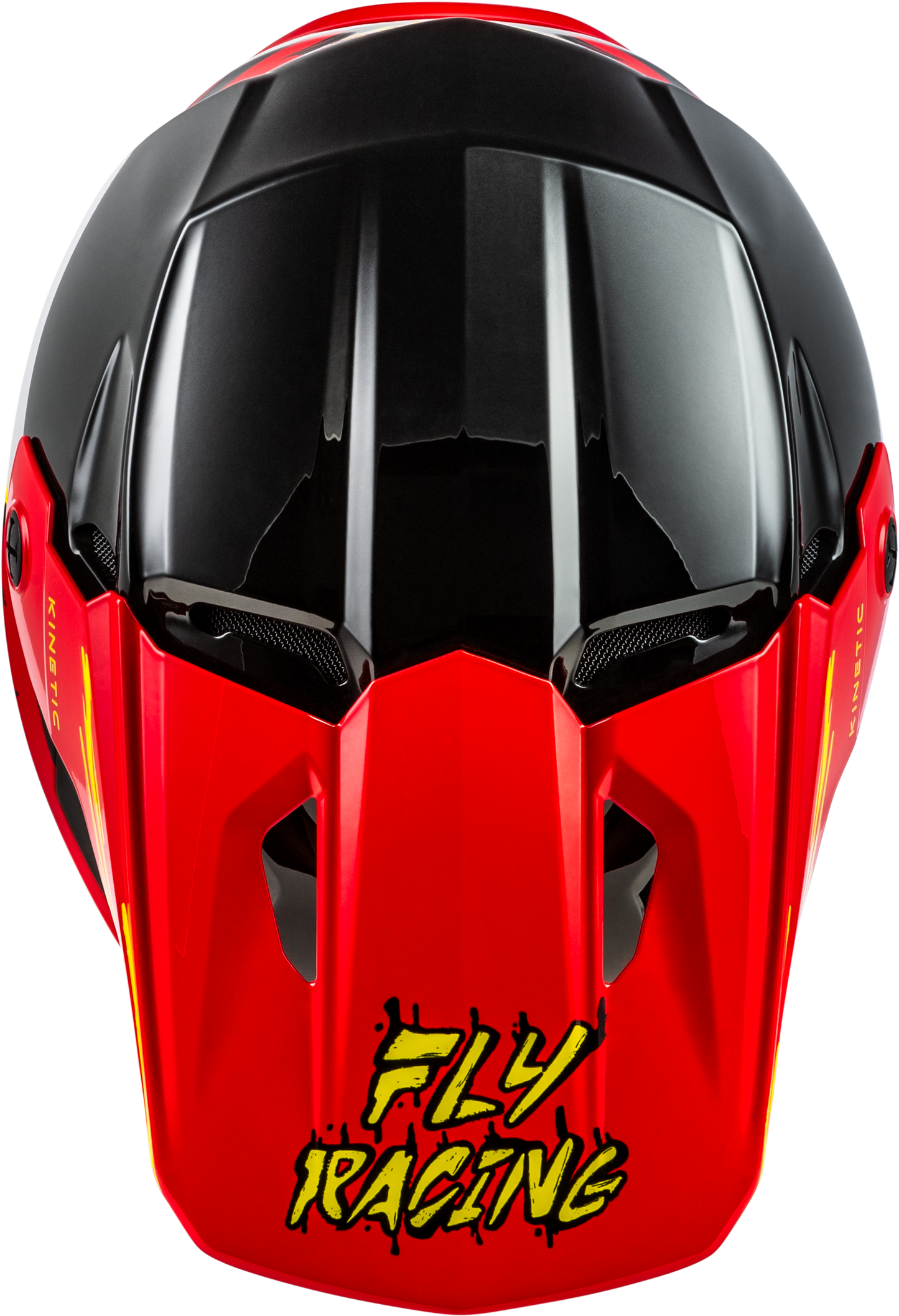 Youth Kinetic Surge Helmet Black/Red/Yellow Yl