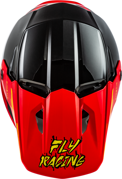 Youth Kinetic Surge Helmet Black/Red/Yellow Ym