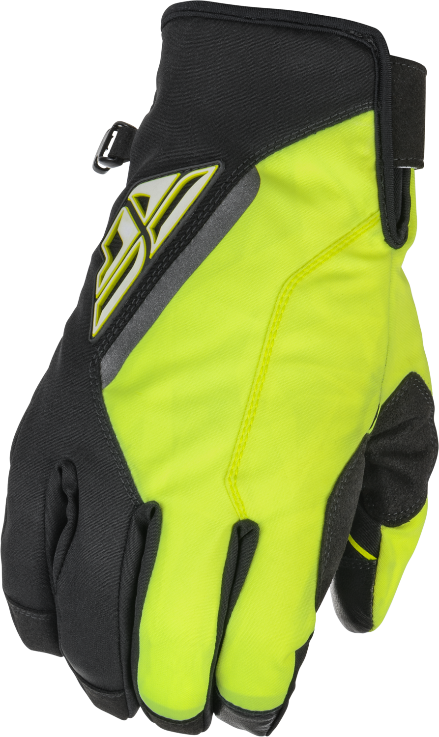 Youth Title Gloves Black/Hi Vis Sz 06