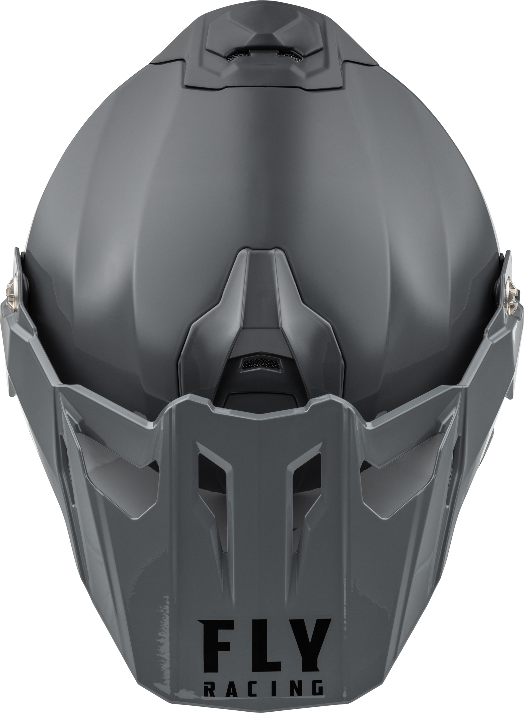 Trekker Cw Solid Helmet Dual Shld Grey Md