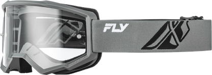 Focus Goggle Grey/Black W/ Clear Lens