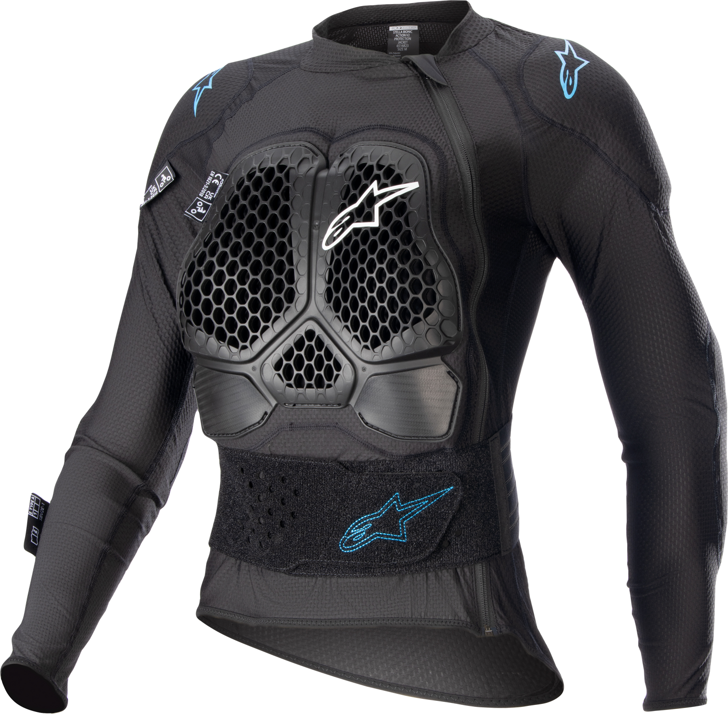 Stella Bionic Action V2 Protection Jacket Blk/Cyan  Sm